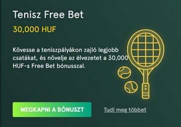 Tennis freebet