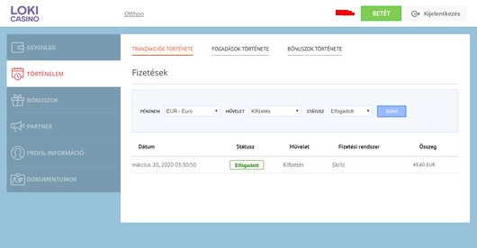 loki Casino Wypłaty